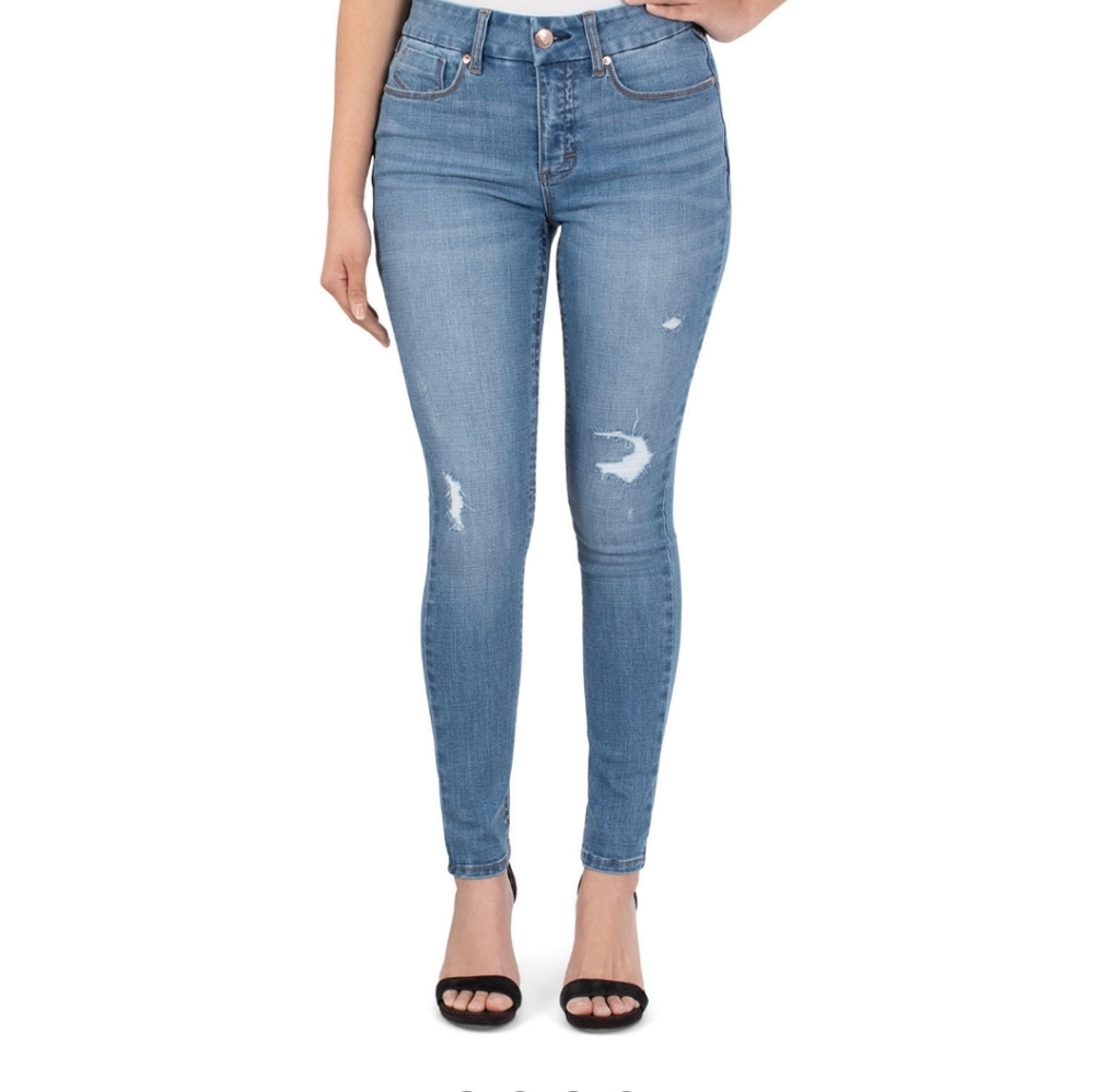 Seven7 Ladies Tummyless high rise Jean